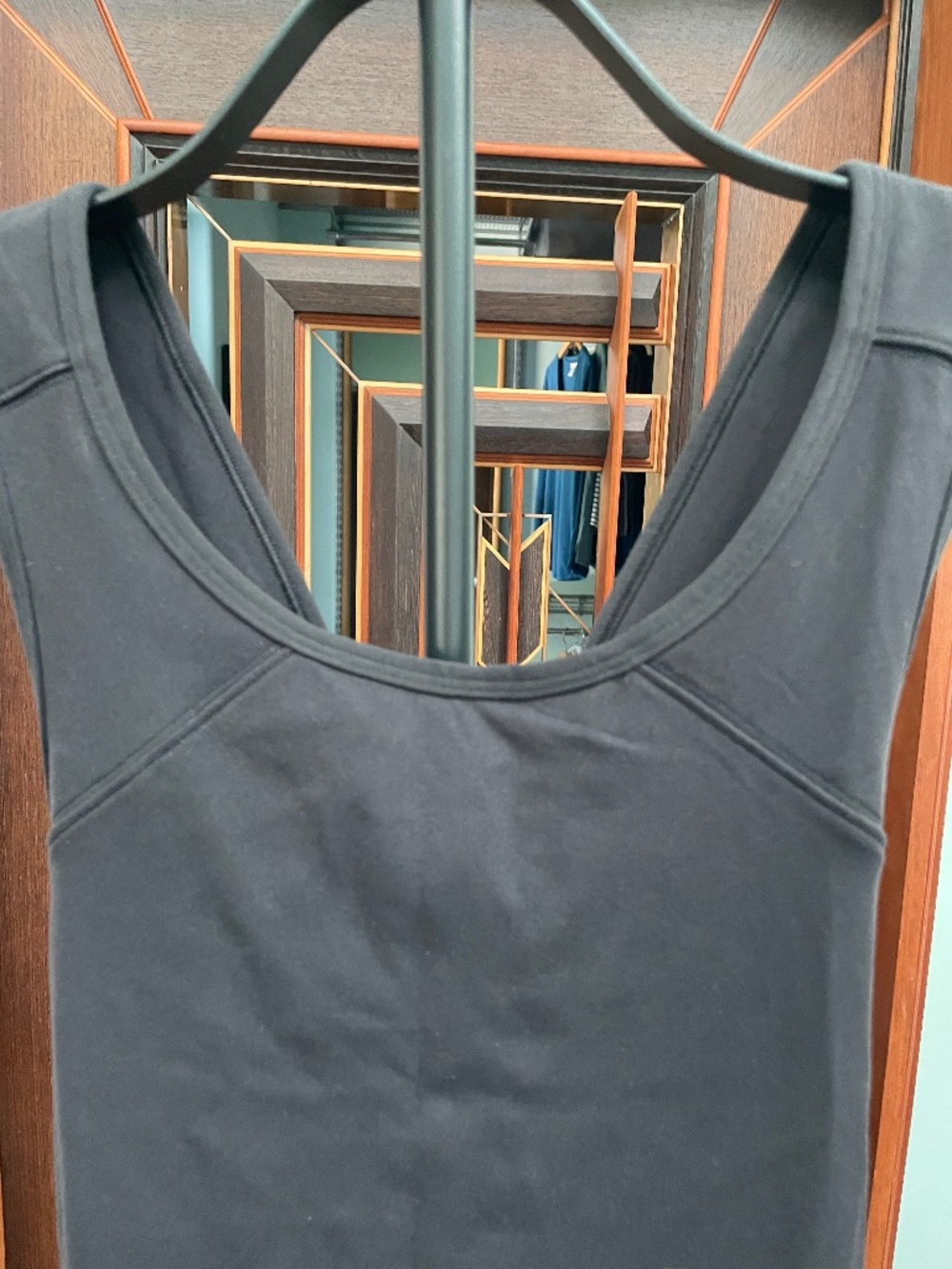 LULULEMON Black BodyCon dress with built in shelf bra